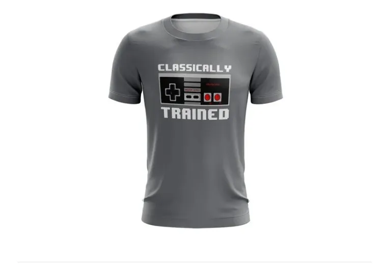 Camiseta Remera Sublimada Nintendo Tallas Extra