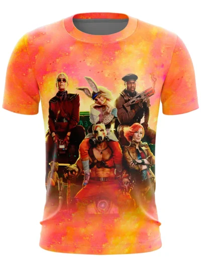 Camiseta Remera Sublimada Talla Extra Borderlands