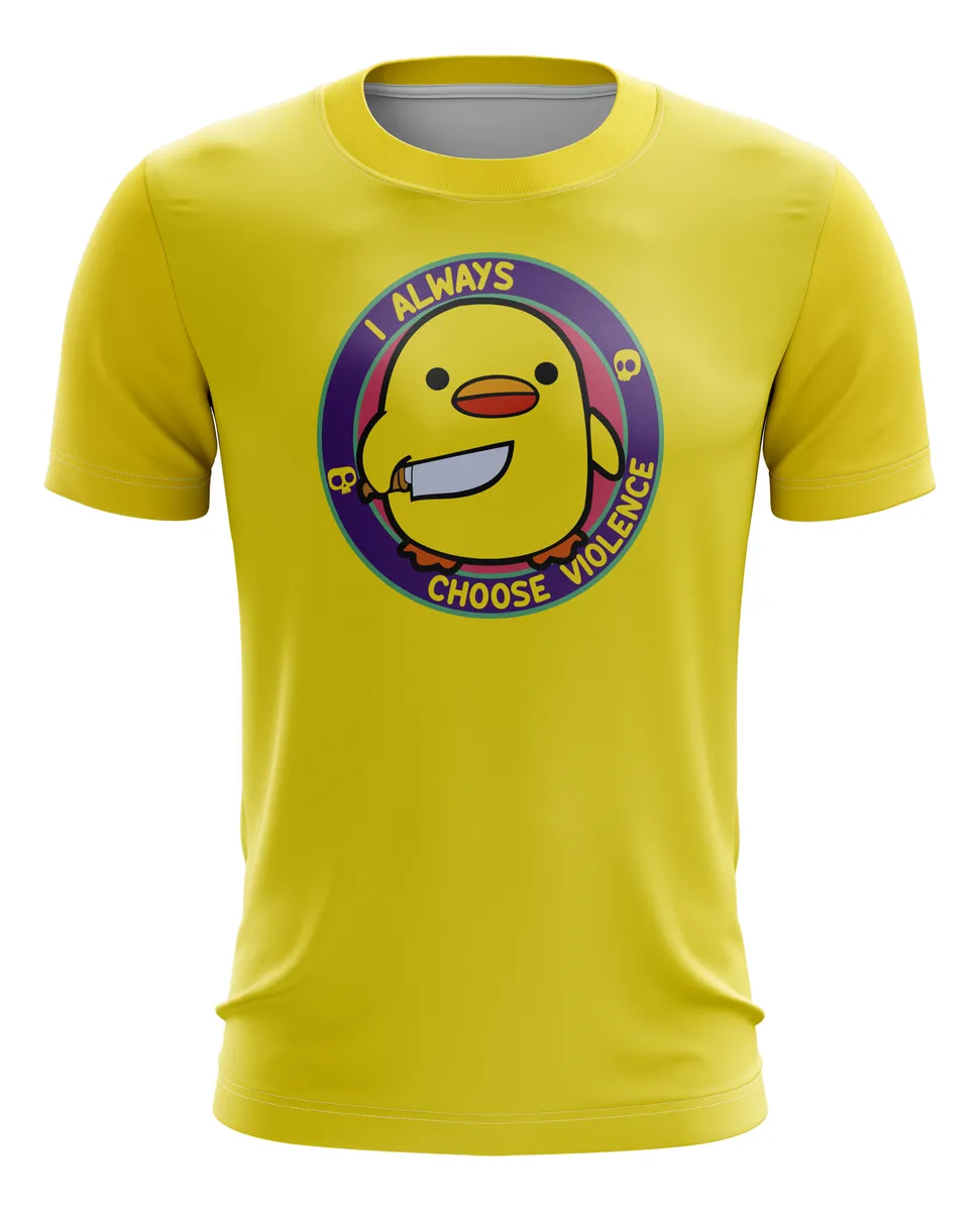Camiseta Remera Sublimada Patito Agresivo Sublimada Tallas Extra