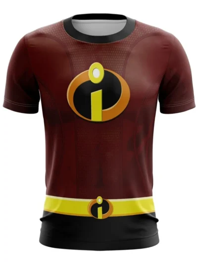 Camiseta Remera Sublimada Talla Extra Los Increíbles