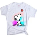 Camiseta Remera Sublimada Blusa/ ---snoop Perrito Tierno---moda Dama