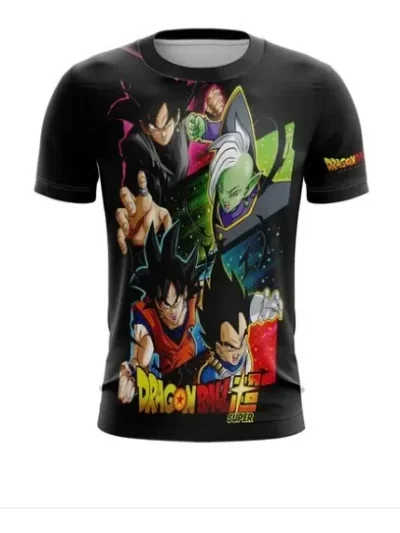 Camiseta Remera Sublimada Goku Black Tallas Extra