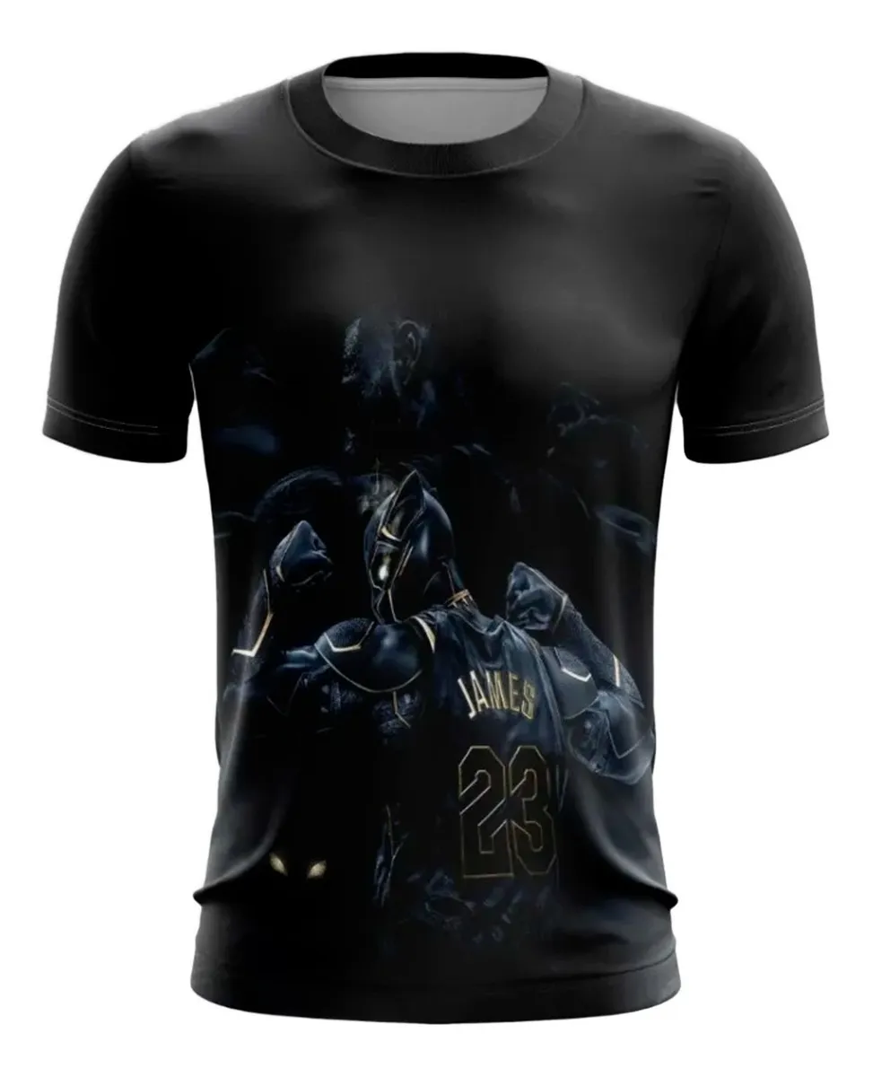 Camiseta Remera Sublimada Talla Extra James 1