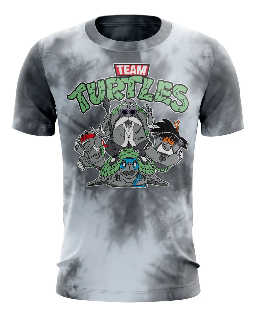Camiseta Remera Sublimada Team Turtles