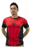Camiseta Remera Sublimada Spiderman Homecoming Tallas Extra