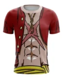 Camiseta Remera Sublimada Luffy One Piece Infantil