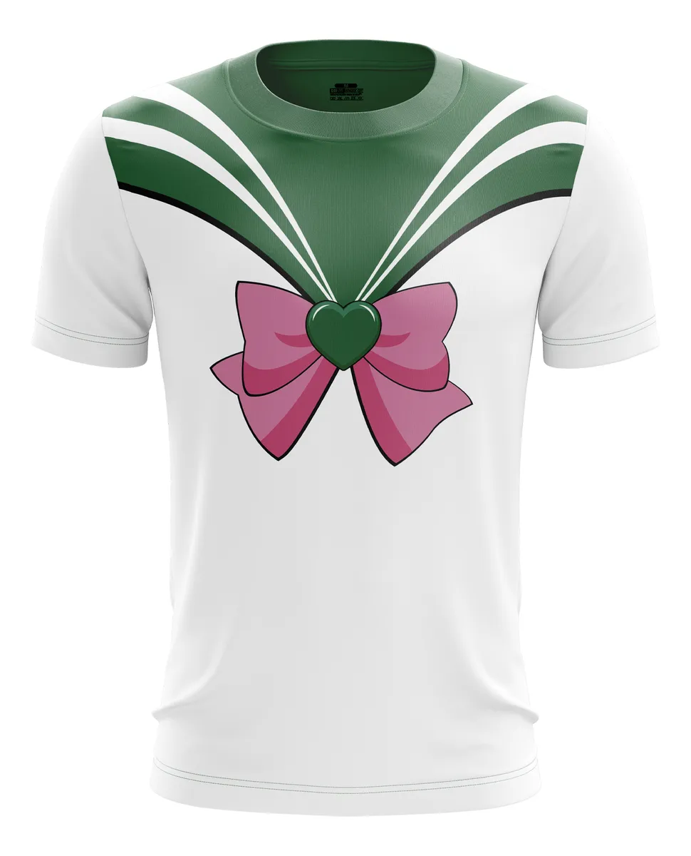 Camiseta Remera Sublimada Tallas Extra Sailor Jupiter