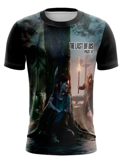 Camiseta Remera Sublimada Last Of Us Bosque