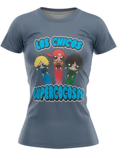 Camiseta Remera Sublimada Cocosos Corte Dama Talla Extra