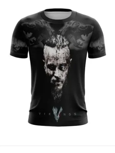 Camiseta Remera Sublimada Vikingos Tallas Extra