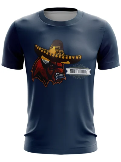 Camiseta Remera Sublimada Bisonte Fernández Sublimada Tallas Extra