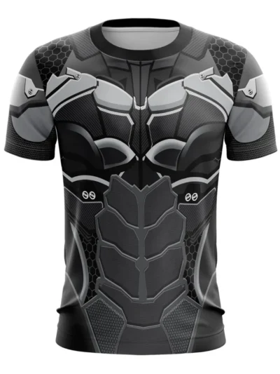 Camiseta Remera Sublimada Talla Extra Batman Armor