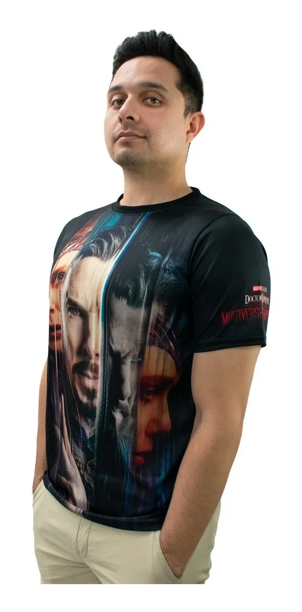 Camiseta Remera Sublimada Dr Strange Multiverse Of Madness Infantil