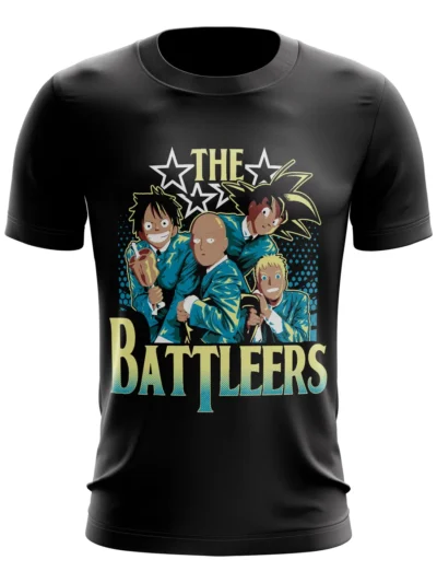 Camiseta Remera Sublimada The Battleers Anime Talla Extra