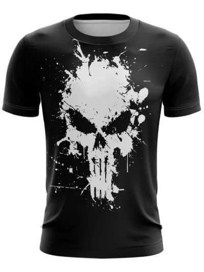 Camiseta Remera Sublimada Punisher Logo