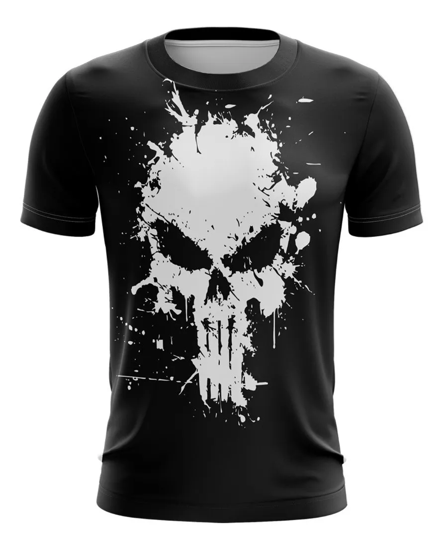 Camiseta Remera Sublimada Punisher Logo