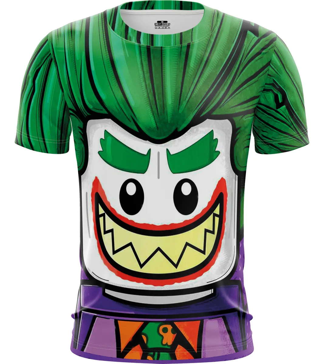 Camiseta Remera Sublimada Joker Legos