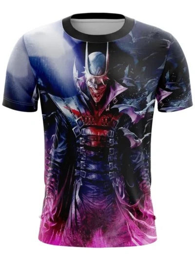 Camiseta Remera Sublimada Talla Extra Batman Que Ríe