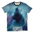 Camiseta Remera Sublimada Team Godzilla Vs Team Kong Moda Full Print Niños
