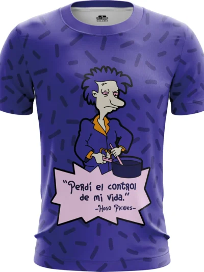 Camiseta Remera Sublimada Perdí El Control De Mi Vida