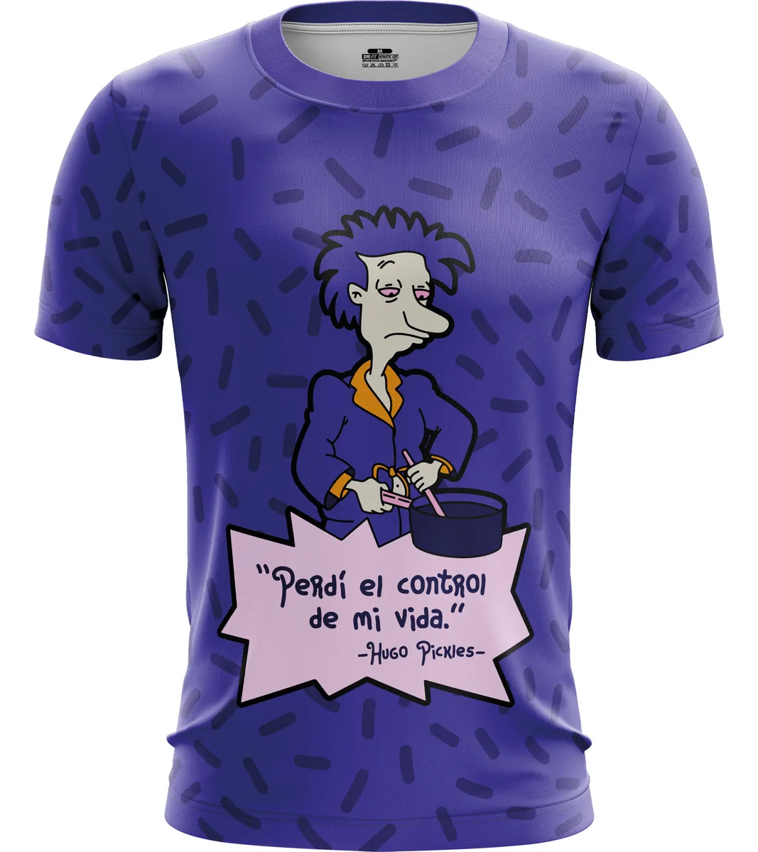 Camiseta Remera Sublimada Perdí El Control De Mi Vida