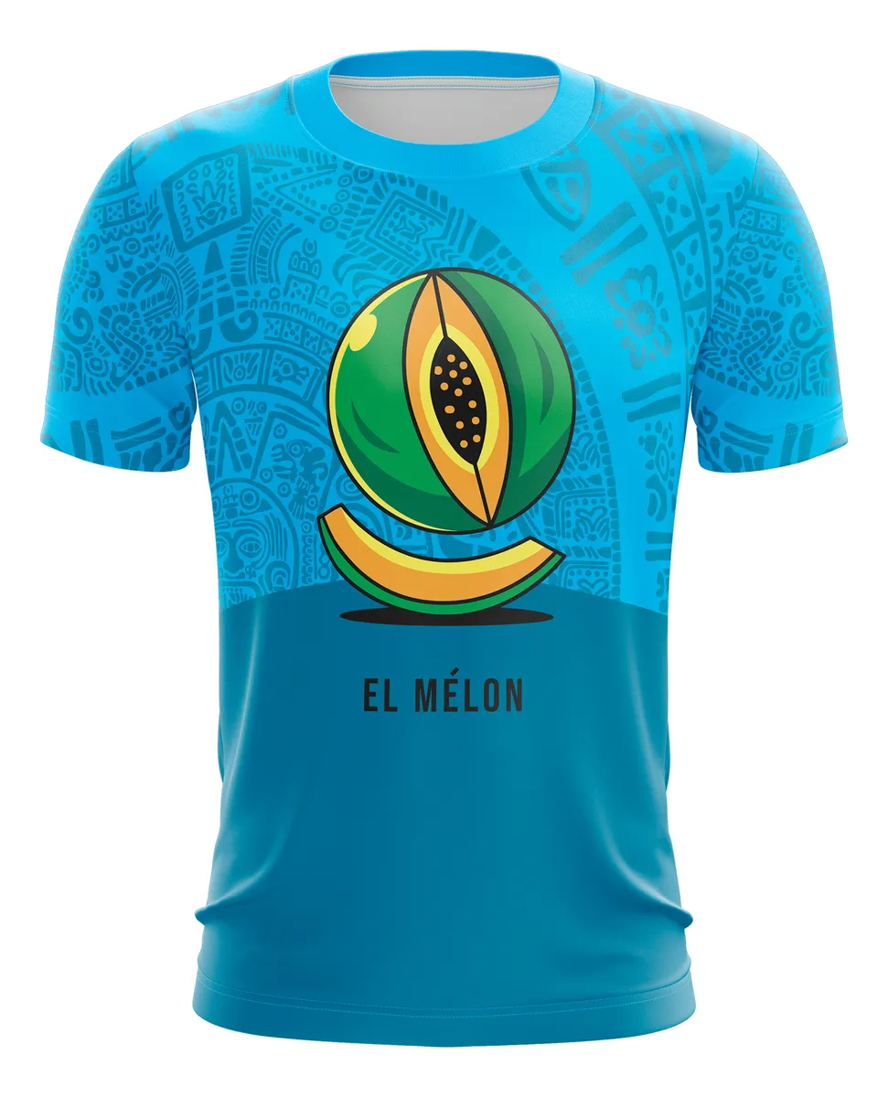 Camiseta Remera Sublimada Lotería El Melón Infantil