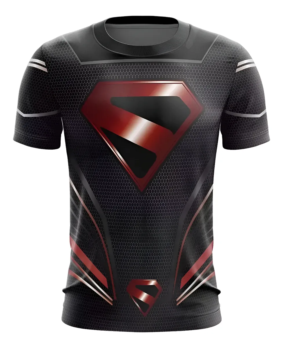 Camiseta Remera Sublimada Infantil Superman Futuro