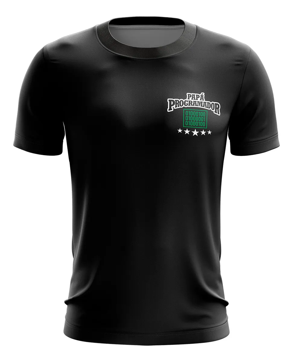 Camiseta Remera Sublimada Infantil Papá Programador