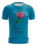 Camiseta Remera Sublimada Lotería La Dama Talla Extra