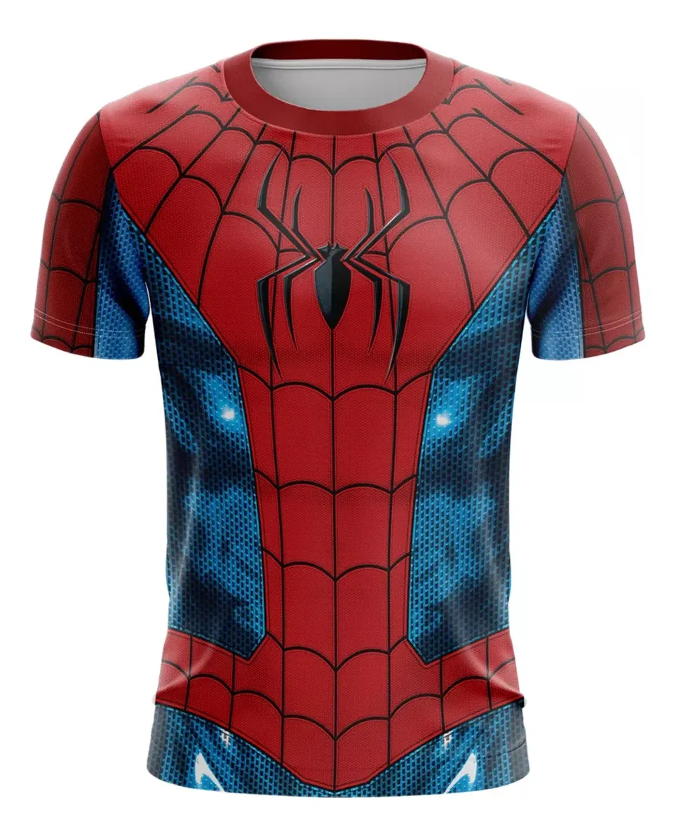 Camiseta Remera Sublimada No Way Home Azul Tallas Extra