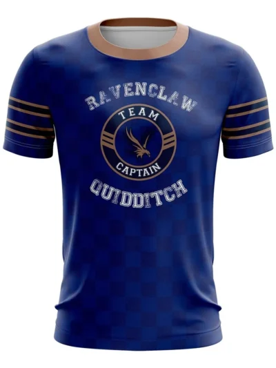 Camiseta Remera Sublimada Talla Extra Ravenclaw Quidditch