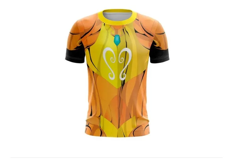 Camiseta Remera Sublimada Acuario Armadura Infantil