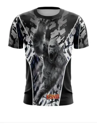 Camiseta Remera Sublimada Kong Tallas Extra