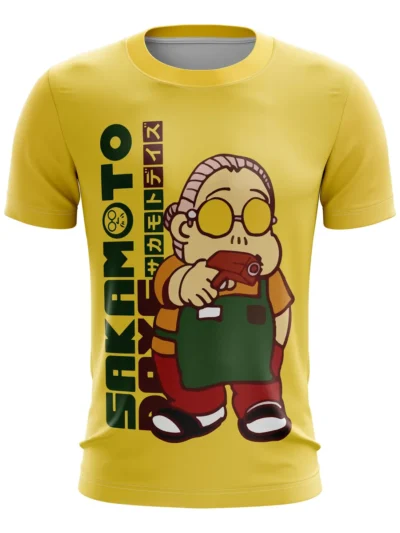 Camiseta Remera Sublimada Sakamoto Days D3 Infantil