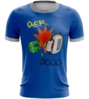 Camiseta Remera Sublimada Infantil Vegeta Over 9000