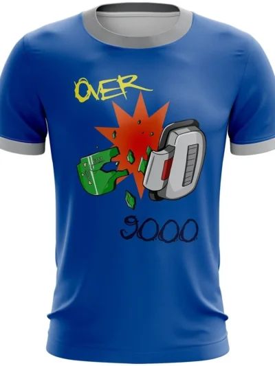 Camiseta Remera Sublimada Infantil Vegeta Over 9000