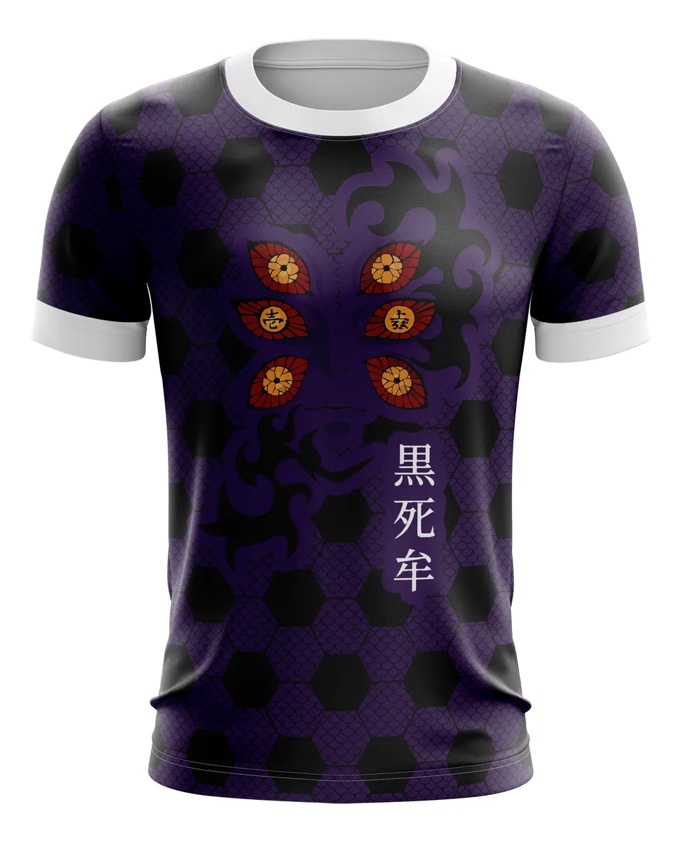 Camiseta Remera Sublimada Kimetsu No Yaiba Kokushibo