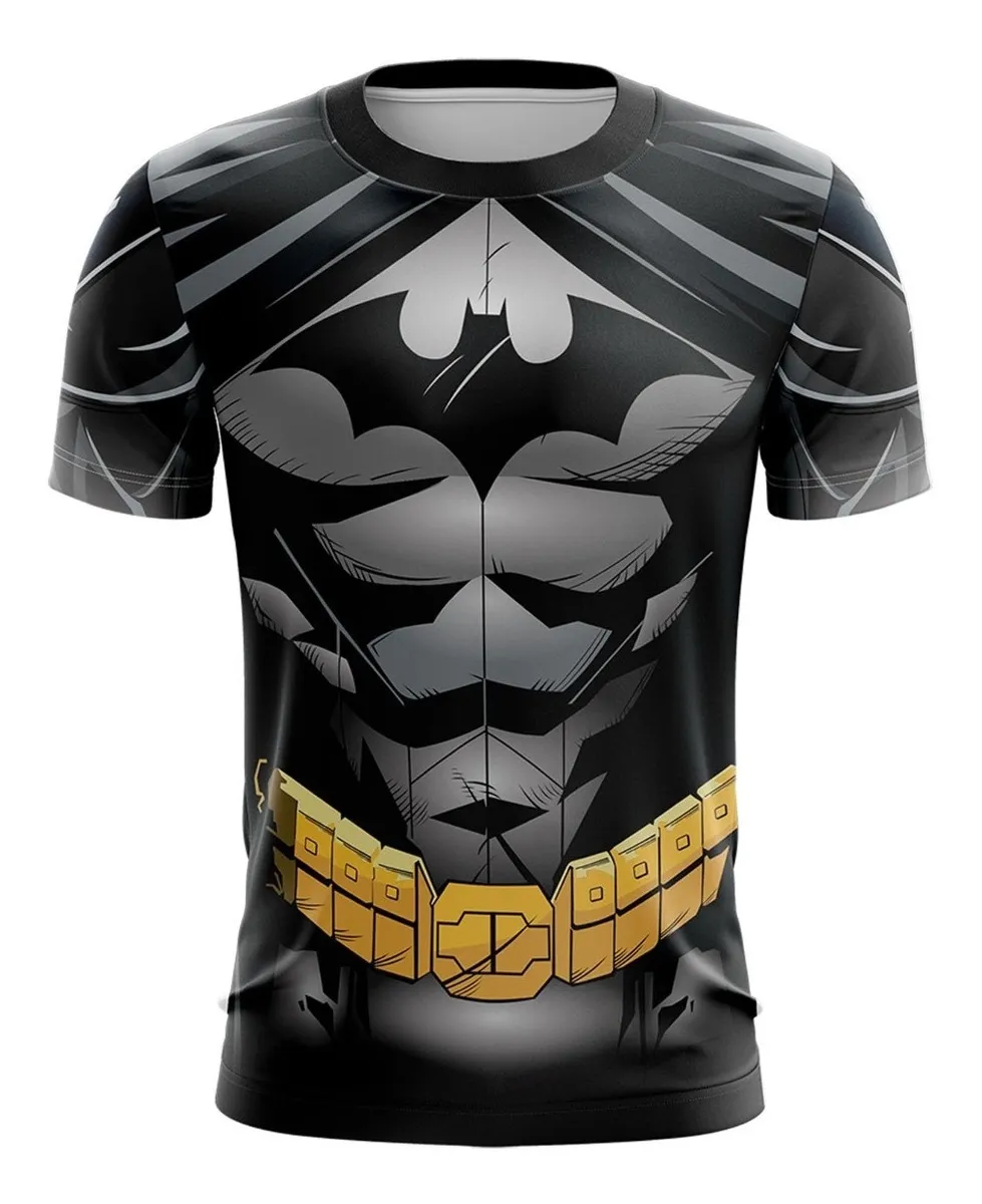 Camiseta Remera Sublimada Batman Animada Tallas Extra