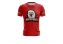 Camiseta Remera Sublimada Eagle Fang Roja Infantil