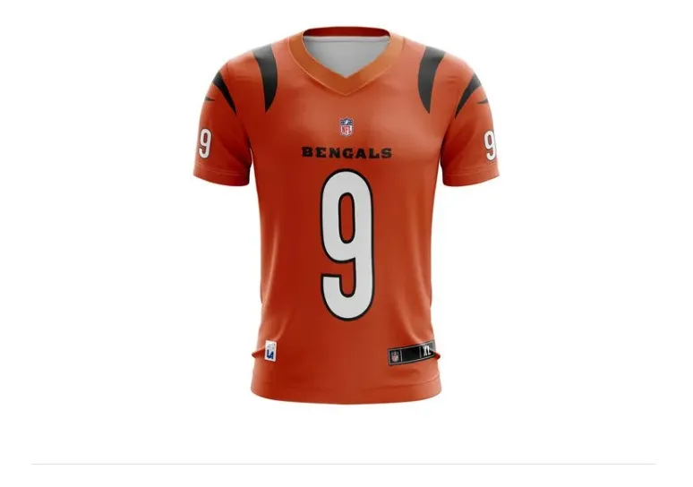 Camiseta Remera Sublimada Bengals Nfl
