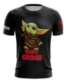 Camiseta Remera Sublimada Baby Grogu Infantil