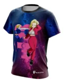 Camiseta Remera Sublimada Dragon Ball Androide N°18 Tallas Extra