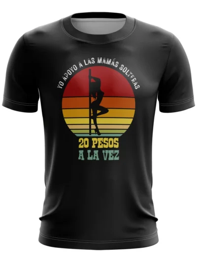 Camiseta Remera Sublimada Apoyo Mamás Solteras