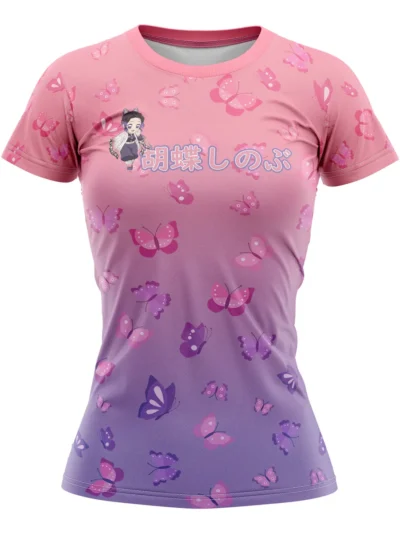 Camiseta Remera Sublimada Shinobu Kosho D2 Dama Infantil