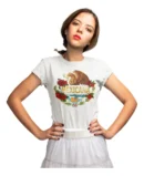 Camiseta Remera Sublimada Blusa Mexicana Viva México, Amor Por México Sublimacion