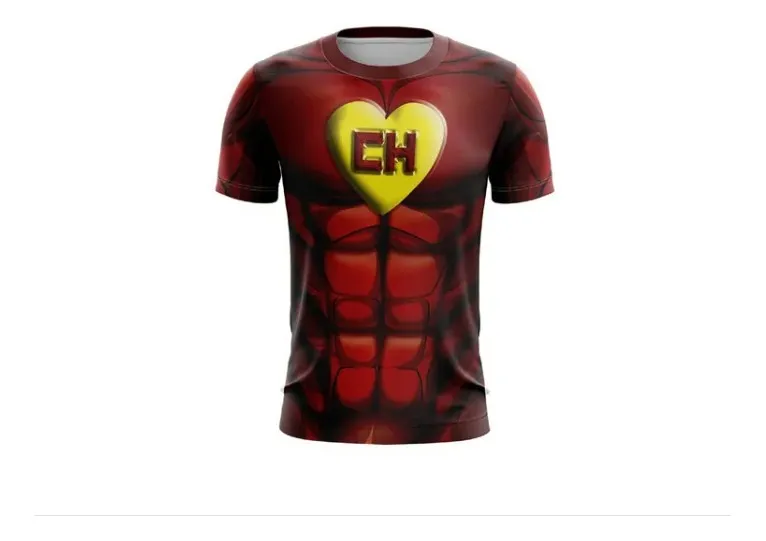 Camiseta Remera Sublimada Chapulín Colorado Tallas Extra