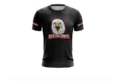 Camiseta Remera Sublimada Eagle Fang Negro Infantil