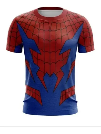 Camiseta Remera Sublimada Spider H Of M