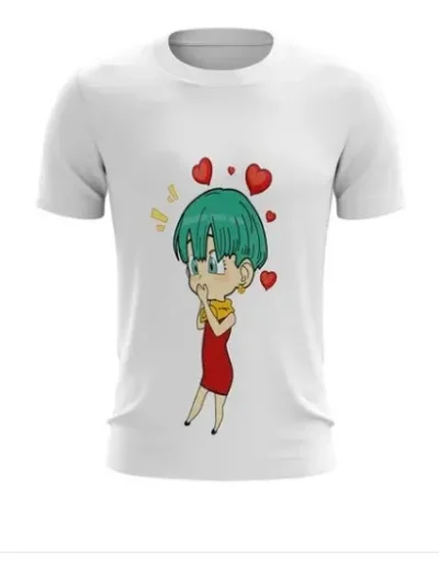 Camiseta Remera Sublimada Bulma Tallas Extra
