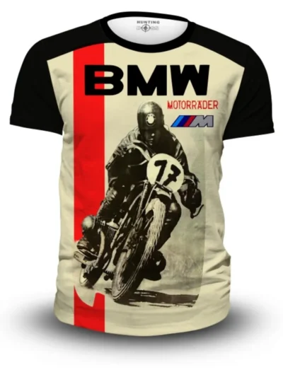 Camiseta Remera Sublimada Hombre Motorrader Vintage Casual Moda Masculina